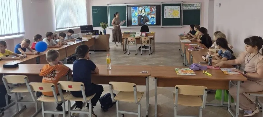 «Как у наших, у ворот, сказка Пушкина живет»