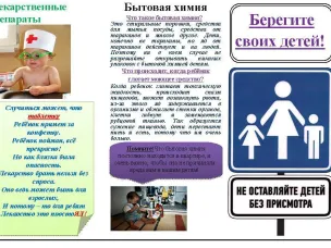 Осторожно, лекарства! Памятка для родителей о безопасности детей!